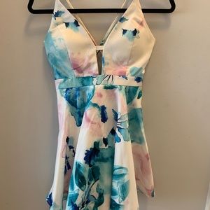 Windsor Watercolor Dress